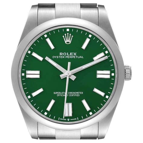 rolex oyster perpetual grünes zifferblatt|Rolex Oyster Perpetual kaufen.